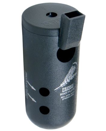 Primos 314 Hoot FluteOpen Call Owl/Turkey Sounds Attracts Turkeys Black Plastic