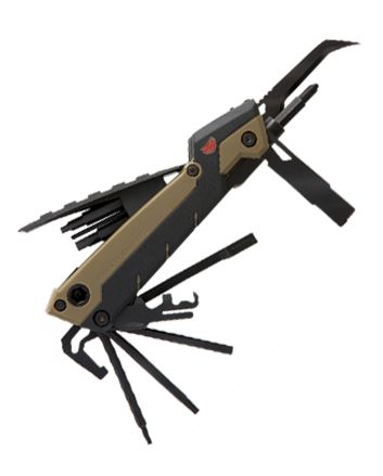 Real Avid AVGTPROAR Gun Tool Pro OD Green Stainless Steel Plain Blade AR-15