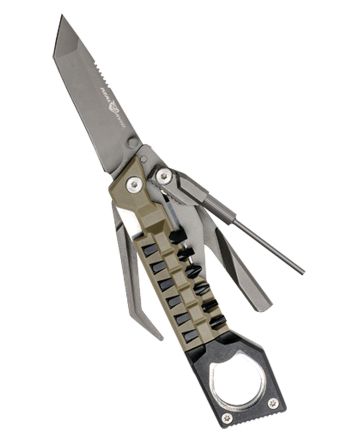 Real Avid AVPSTL Pistol Tool Silver Stainless Steel 3" Part Serrated Handgun