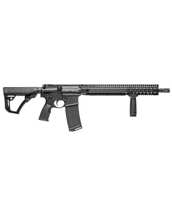 Daniel Defense 0214515175047 DDM4 V9 5.56x45mm NATO 16" 30+1 Black Hard Coat Anodized 6 Position w/SoftTouch Overmolding Stock