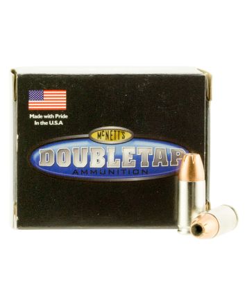 DoubleTap Ammunition 9MM165EQ Home Defense9mmLuger+P 165gr Jacketed Hollow Point 20 Per Box/50 Case