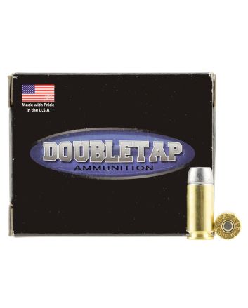 DoubleTap Ammunition 40200HC Hunter40S&amp;W 200gr Hard Cast Solid 20 Per Box/50 Case