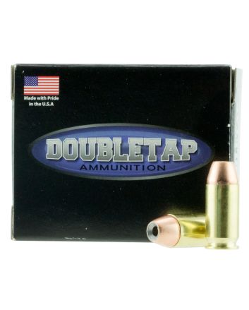 DoubleTap Ammunition 45A185CE Home Defense45ACP 185gr Jacketed Hollow Point 20 Per Box/50 Case