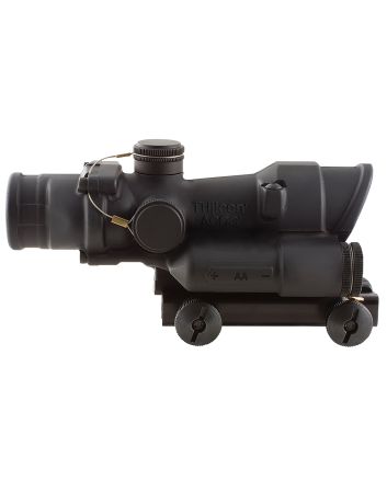 Trijicon 100394 ACOGMatte Black 4x32mm LED Illuminated Red Horseshoe Dot 223/556 Reticle