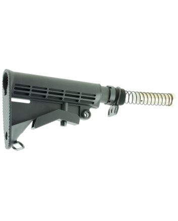 Aim Sports ARSTKCC Mil-SpecBlack Synthetic 6 Position Collapsible M4 for AR-Platform