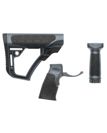 Daniel Defense 2810206145012 OEMCollapsible Daniel Defense Tornado Polymer, Front &amp; Pistol Grip, for AR-Platform with Mil-Spec Receiver Extension (Tube Not Included)