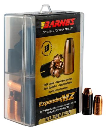 Barnes Bullets 30569 Expander MZ Muzzleloader 50 ExpanderMZ Hollow Point 300gr 15rd/Box