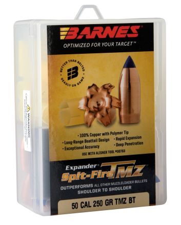 Barnes Bullets 30589 Spit-Fire TMZ Muzzleloader 50 Spit-Fire TMZ 250gr 15rd/Box