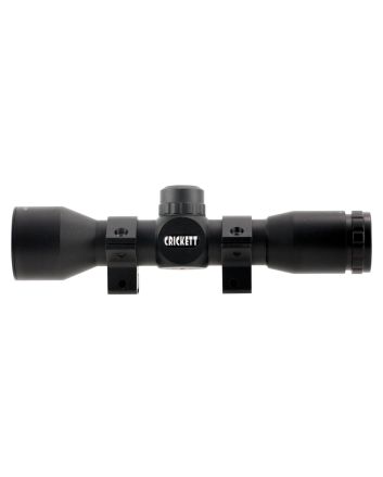 Crickett KSA054 Quick FocusBlack 4x32mm 1" Tube Mil-Dot Reticle