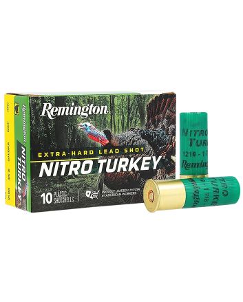 Remington Ammunition 26710 Nitro Turkey12Gauge 3.50" 2oz 4Shot 10 Per Box/10 Case