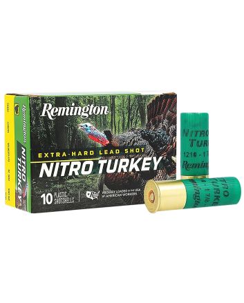 Remington Ammunition 26708 Nitro Turkey12Gauge 3.50" 2oz 5Shot 10 Per Box/10 Case