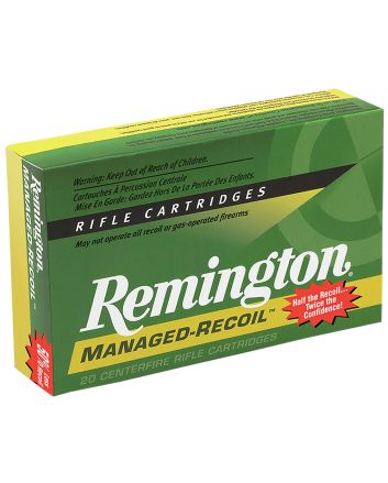Remington Ammunition 27644 Managed-Recoil30-30Win 125gr Soft Point Core Lokt 20 Per Box/10 Case