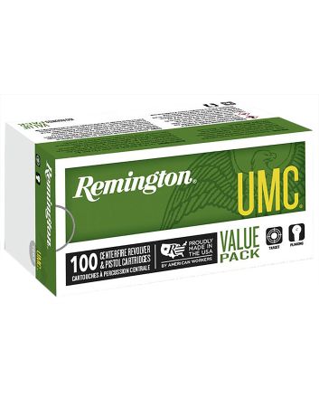 Remington Ammunition 23753 UMC Value Pack 9mmLuger 115gr Jacketed Hollow Point 100 Per Box/6 Case