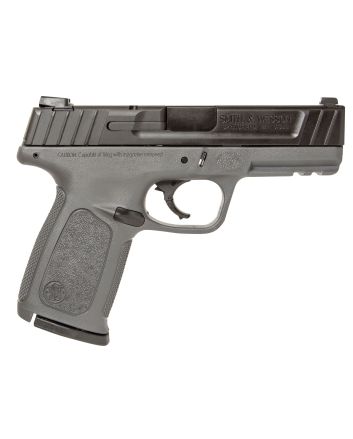 Smith &amp; Wesson 11995 SD9Compact Frame 9mm Luger 16+1, 4" Black Armornite Stainless Steel Barrel &amp; Serrated Slide, Gray Polymer Frame w/Picatinny Rail, Gray Textured Grip, No Safety