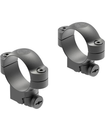 Leupold 51041 Ringmounts Scope Ring Set Matte Black Steel, 30mm Tube Medium Dovetail Fits Ruger M77