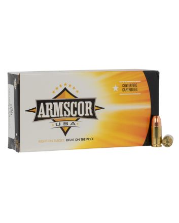 Armscor FAC95 USA9mmLuger 147gr Full Metal Jacket 50 Per Box/20 Case