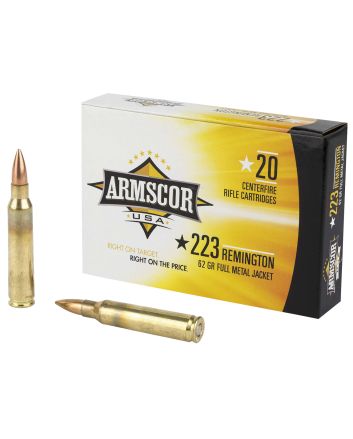 Armscor FAC2238N USA223Rem 62gr Full Metal Jacket 20 Per Box/50 Case