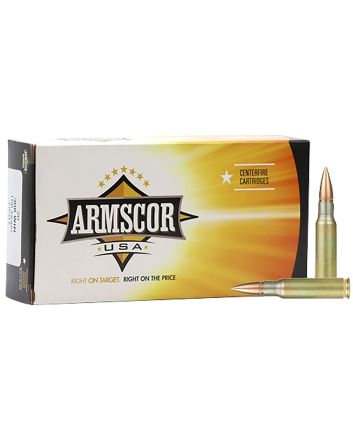 Armscor AC3082N USA308Win 168gr Hollow Point Boat Tail 20 Per Box/10 Case