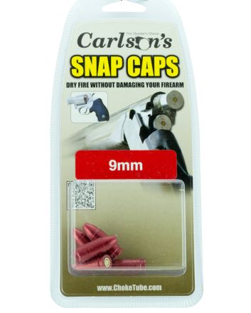 Carlson's Choke Tubes 00058 Snap Cap Spring Loaded Striking 9mm 5Pack