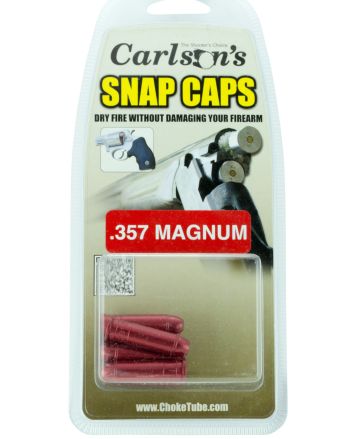 Carlson's Choke Tubes 00059 Snap Cap Pistol 357Mag 6Pack