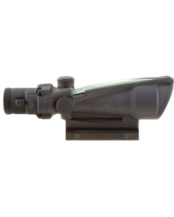 Trijicon 100416 ACOGMatte Black 3.5x35mm Illuminated Green Crosshair 300 Blk BDC Reticle
