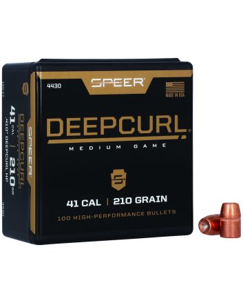 Speer 4430 DeepCurl41Cal 210gr Hollow Point 100 Per Box/5 Case
