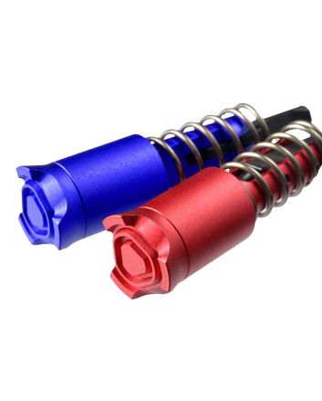 Strike Industries ARSFABLU AR Forward Assist Blue Anodized Aluminum Fits AR-15/M16