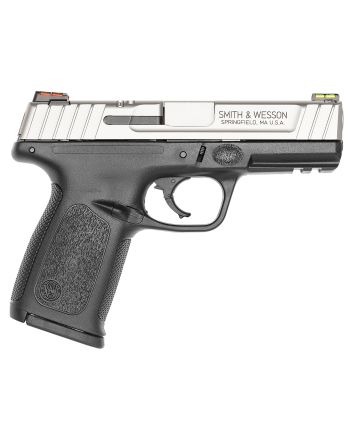 Smith &amp; Wesson 11908 SD40 VE *CA Compliant Compact Frame 40 S&amp;W 10+1 4" Stainless Steel Barrel, Satin Serrated Stainless Steel Slide, Matte Black Polymer Frame w/Picatinny Rail, Black Textured Grip