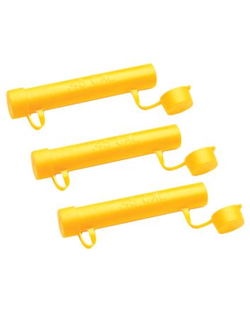 CVA AC1617 Speed Loader Magnum 45 Cal Pellets Yellow Plastic 3 Per Pack