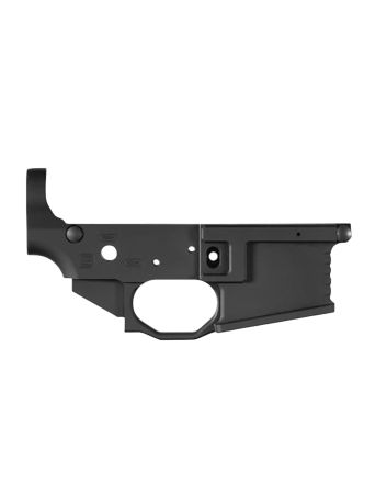 Black Rain Ordnance BROMLRBLK Lower Receiver Milled 7075-T6 Aluminum Black Anodized for AR-Platform