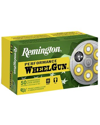 Remington Ammunition 22340 Performance WheelGun45Colt 250gr Lead Round Nose 50 Per Box/10 Case