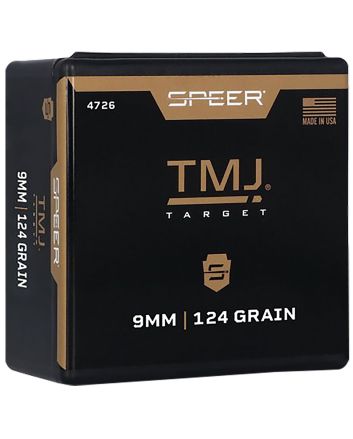 Speer 4726 TMJ Value Pack 9mm 124gr Total Metal Jacket 600 Per Box/1 Case