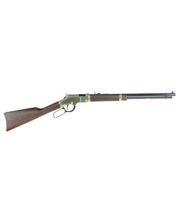 Henry H004 Golden Boy22 LR Caliber with 16 LR/21 Short Capacity, 20" Octagon Barrel, Brasslite Metal Finish &amp; American Walnut Stock Right Hand
