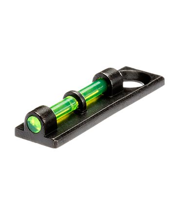HiViz FL2005G Flame Bead Replacement Front SightBlack | Green Fiber Optic Front Sight Universal Threads