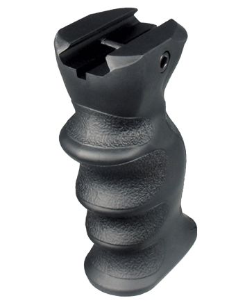 UTG RBFGRP172B UTG Combat Foregrip Black Polymer