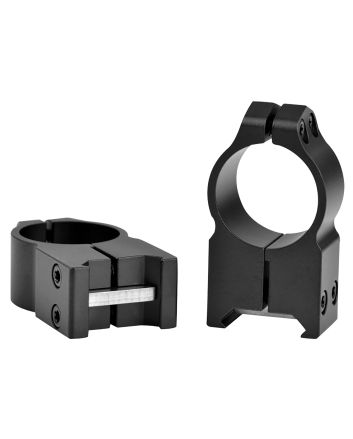 Warne 203M Vertical Rings Maxima Matte Black 1" Extra High 0 MOA