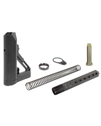 UTG Pro RBUS1BM Mil-Spec OPS Ready S1 Stock Kit Black Synthetic 6 Position for AR-15, M16