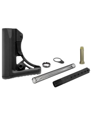 UTG Pro RBUS3BM Mil-Spec OPS Ready S3 Stock Kit Black Synthetic 6 Position for AR-15, M16