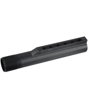 UTG Pro TLU001 Receiver Extension Tube Mil-Spec AR-15 6 position Black Hardcoat Anodized Aluminum Rifle