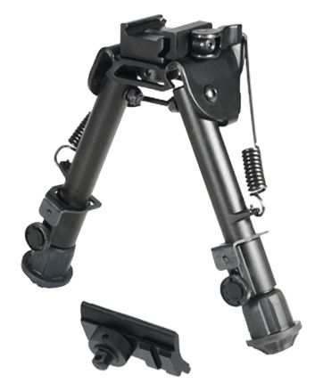UTG TL-BP78Q Tactical OP Bipod Black 5.9-7.3" Metal Quick Detach