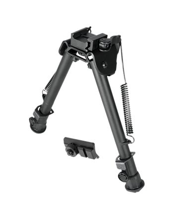 UTG TL-BP88Q Tactical OP Bipod Black 8-12.4" Metal Quick Detach