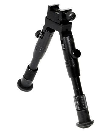UTG TL-BP28S Shooter's SWAT Bipod Matte Black 6.2-6.7" Aluminum