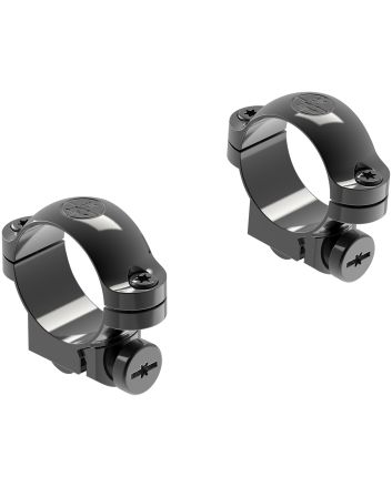 Leupold 49950 RingmountsBlack GlossRuger No. 1/77/11 30mm Low