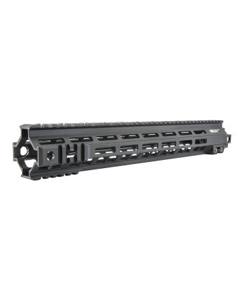 Geissele Automatics 05315B Mk4 Super Modular Rail 15" M-LOK Style Made of 6061-T6 Aluminum with Black Anodized Finish for AR-Platform