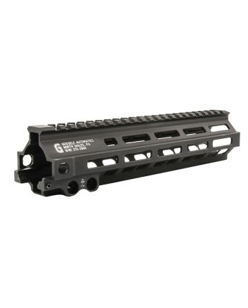 Geissele Automatics 05284B MK8 Super Modular Rail 9.50" M-LOK Style Made of 6061-T6 Aluminum with Black Anodized for AR-Platform