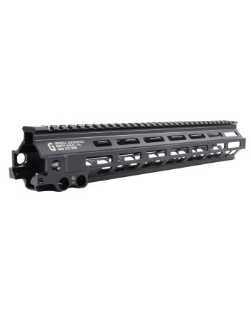 Geissele Automatics 05285B MK8 Super Modular Rail 13.50" M-LOK Style Made of 6061-T6 Aluminum with Black Anodized Finish for AR-Platform