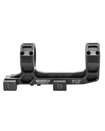 Geissele Automatics 05404B AR15 Super Precision Scope Mount/Ring Combo Black Anodized