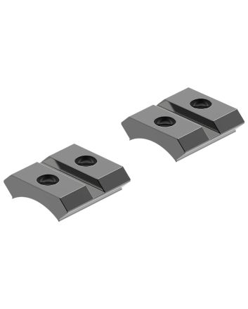 Leupold 49866 QRW Cross-Slot Base Set Black Gloss Remington 541