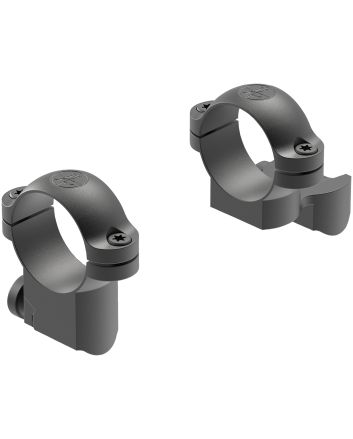 Leupold 52306 RingmountsMatte BlackRuger No. 1 /77/22 1" Extended Medium