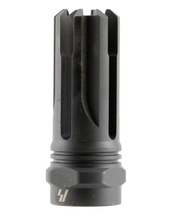 Strike Industries VENOMFH223 Venom Flash Hider Black Steel with 1/2"-28 tpi Threads, 2.16" OAL &amp; 0.862" Diameter for 223 Rem, 5.56x45mm NATO AR-Platform